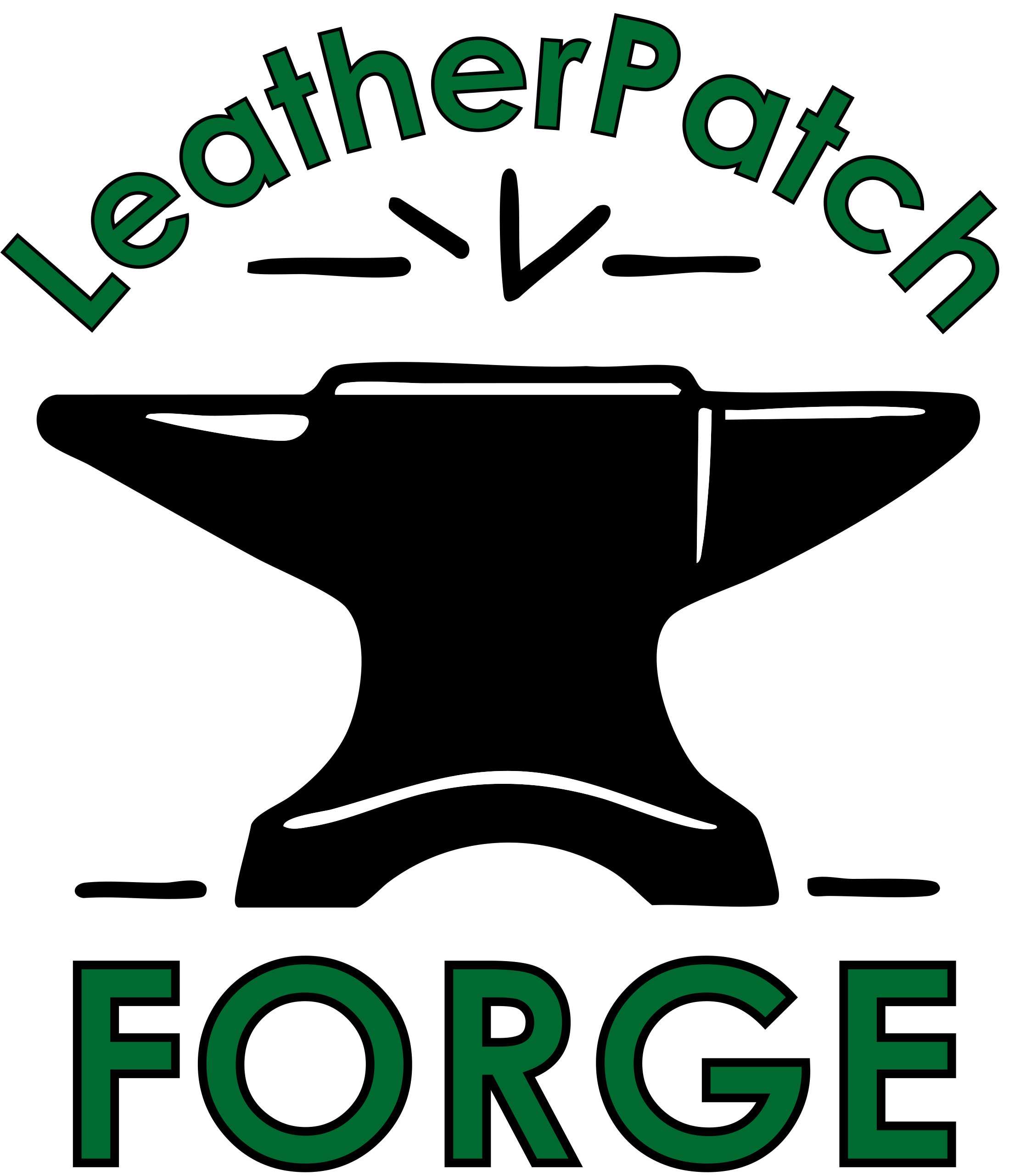 Leather Patch Forge